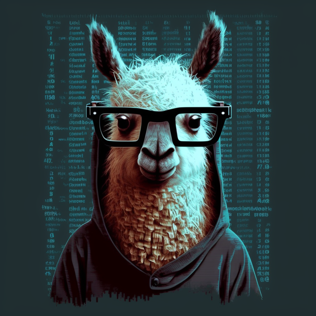 Josué Pérez - Python Developer and Software Engineer represented by a programmer llama mascot
